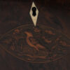 Close up of the bird inlay