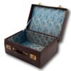 Front overview of the Art Deco Crocodile Luggage Case