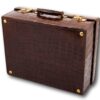 Base of the Art Deco Crocodile Luggage Case