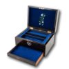 View of the interior of the jewellery box