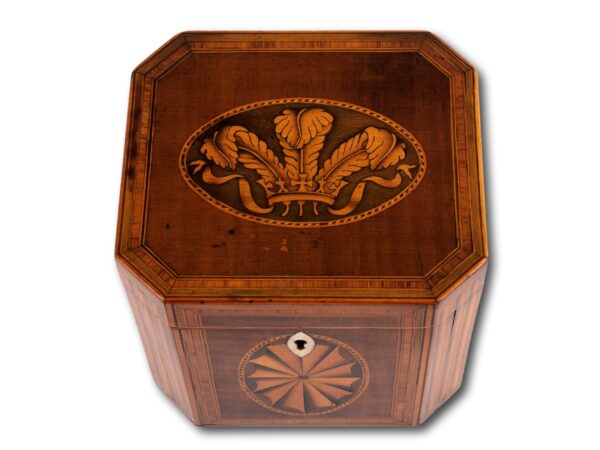Overview of the tea caddy