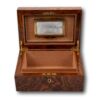 View of the interior of the humidor