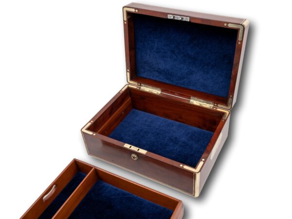 View of the interior of the Jewellery box