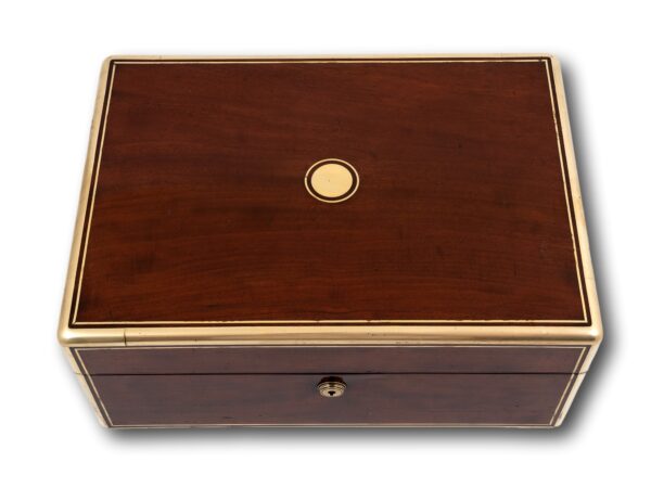 Top profile of the Jewellery box