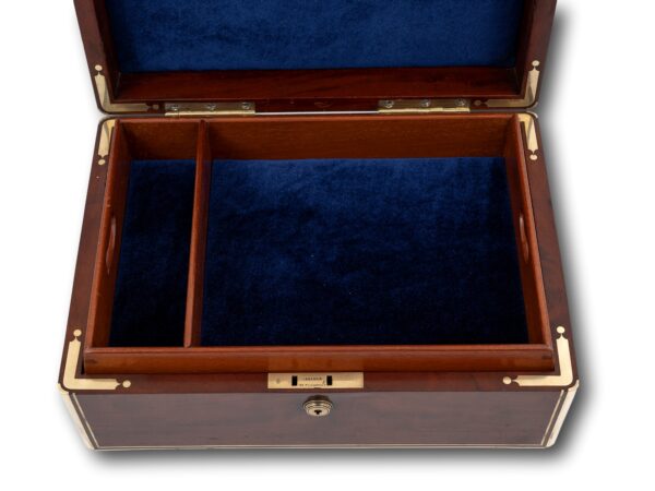 View of the interior of the Jewellery box