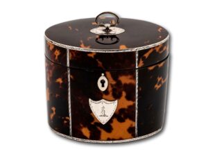 Overview of the Tortoiseshell Tea Caddy