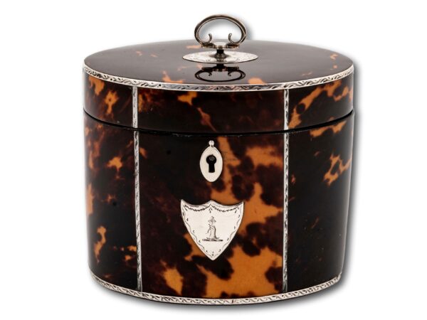 Overview of the Tortoiseshell Tea Caddy