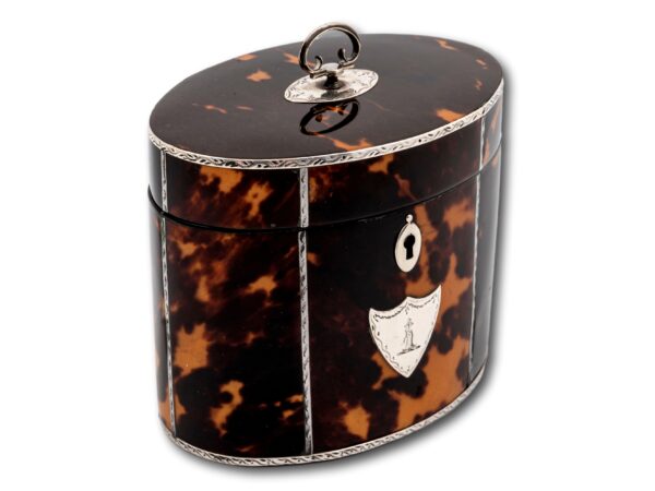 Overview of the Tortoiseshell Tea Caddy