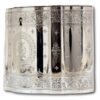 Side profile of the Sterling Silver Tea Caddy