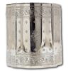 Side profile of the Sterling Silver Tea Caddy