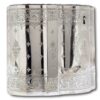 Side profile of the Sterling Silver Tea Caddy