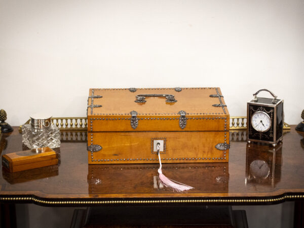 Sewing Box in a decorative setting