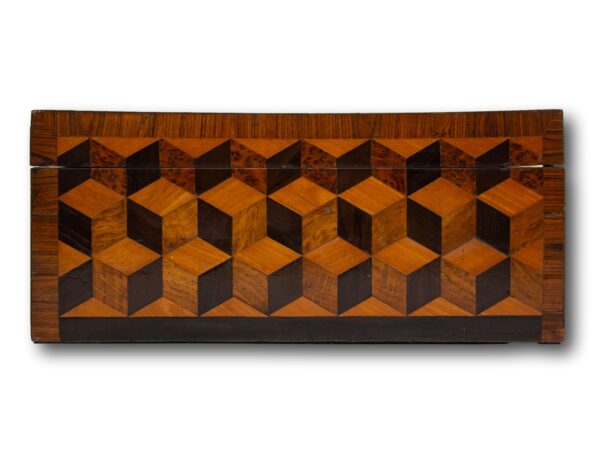 Side of the Marquetry Box
