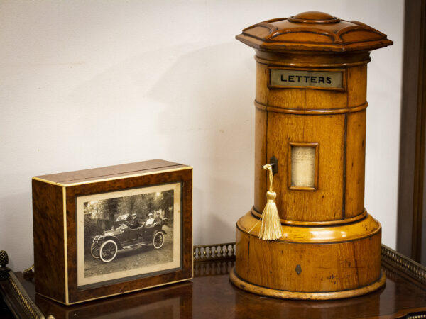 Country House Post Box in a decorative collectors setting