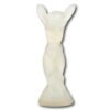 Rear profile of the Rene Lalique car mascot vitesse
