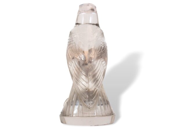 Rear of the Falcon Rene Lalique car mascot