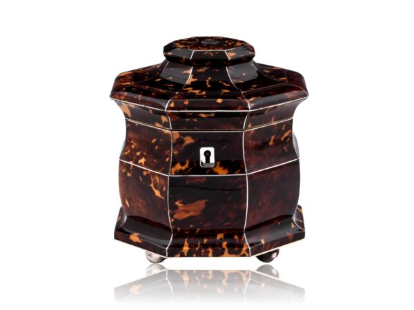 Overview of the Tortoiseshell Tea Caddy