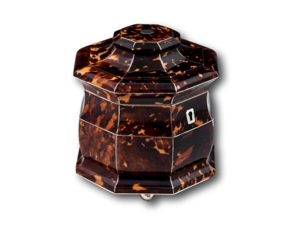 Overview of the Tortoiseshell Tea Caddy