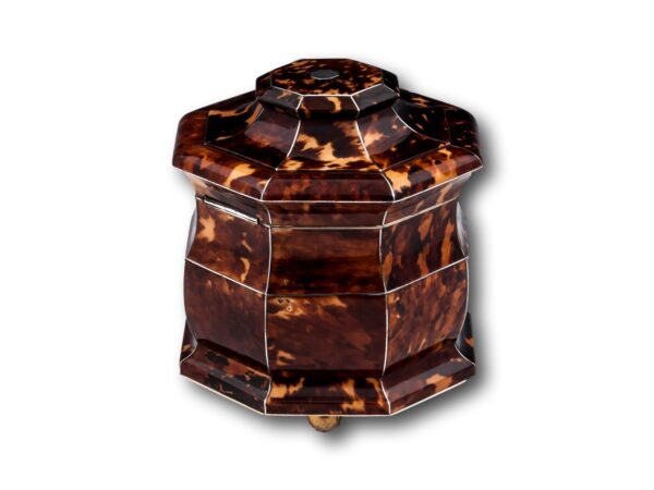 Overview of the Tortoiseshell Tea Caddy