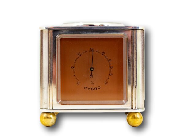 View of the Hygrometer on the Fortnum & Mason Clock Compendium