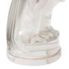 Close up of the feet of the Rene Lalique Coq Houdan Car Mascot
