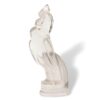 Side profile of the Rene Lalique Coq Houdan Car Mascot