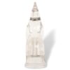 Rear profile of the Rene Lalique Coq Houdan Car Mascot