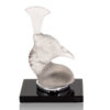 Overview of the Rene Lalique Tete De Paon Car Mascot