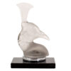Overview of the Rene Lalique Tete De Paon Car Mascot