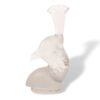 Side of the Rene Lalique Tete De Paon Car Mascot