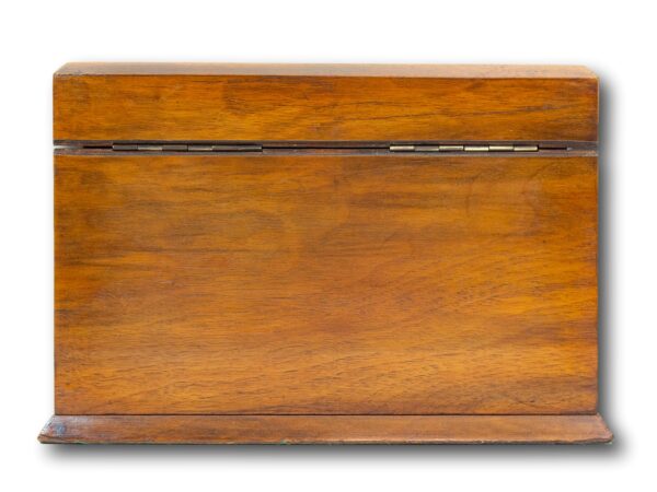 Rear of the Walnut Jewellery Box