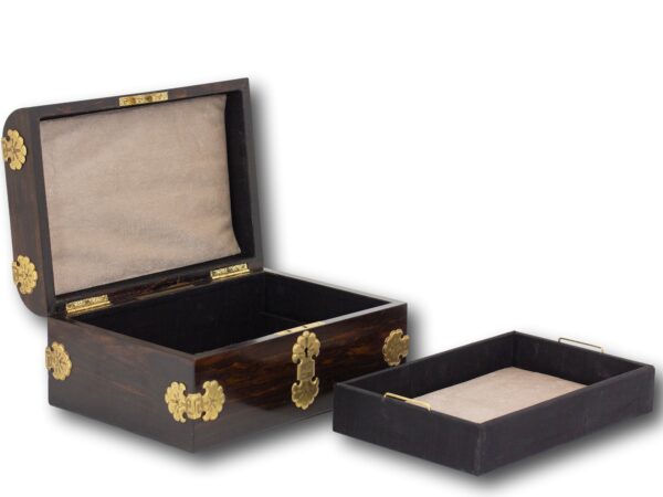 View of the Jewellery Box with the tray removed