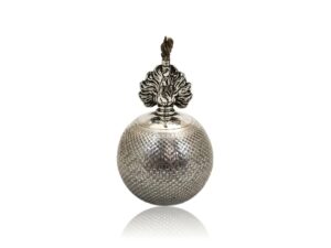 Overview of the Sterling Silver Grenade Table Lighter