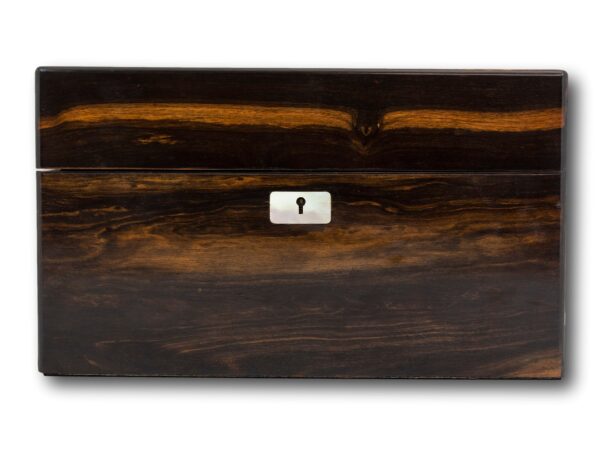 Front of the Coromandel Jewellery Box with Side Drawer