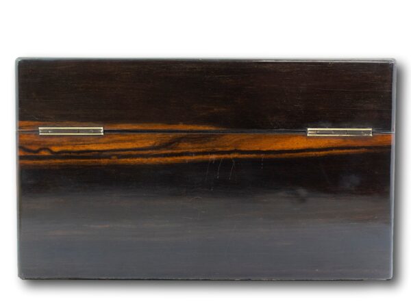Rear of the Coromandel Jewellery Box with Side Drawer