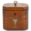 Overview of the Georgian Painted Tea Caddy