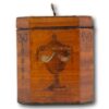 Side of the Georgian Painted Tea Caddy