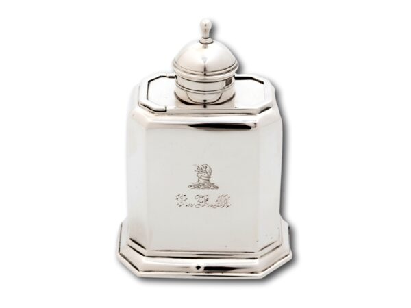 Overview of the Sterling Silver Tea Caddy