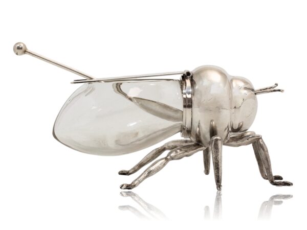 Side of the Art Deco Honey Bee