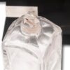 Close up of the stuck and damaged perfume bottle stopper