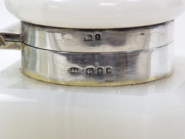 Close up of the George Betjemann hallmarks