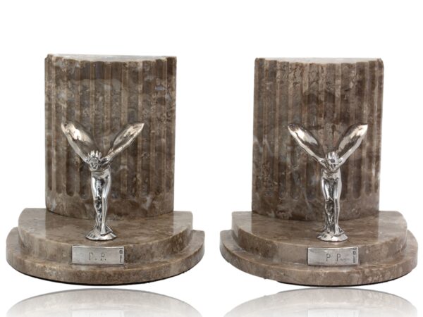 Front of the Rolls Royce Book Ends
