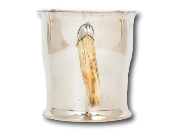 Side of the Silverplate Boar Tusk Champagne Bucket