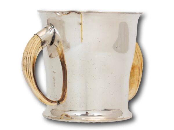 Rear of the Silverplate Boar Tusk Champagne Bucket