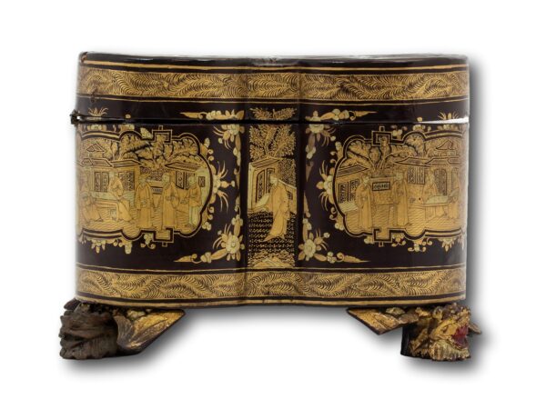 Side of the Chinese Tea Chest