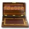 Overview of the Large Rosewood Trifold Writing Slope interior