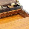 Close up of the storage compartment below the hatch