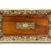 Top of the Large Rosewood Trifold Writing Slope