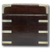 Rear of the Rosewood Karlsbad Tea Caddy