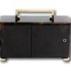 Rear of the Tortoiseshell Desk Clock